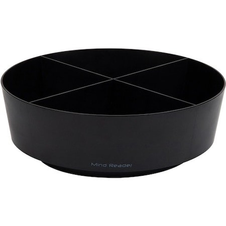 Ems Mind Reader CAROUSEL, 4COMPARTMENT, BLACK EMSLAZSNACK